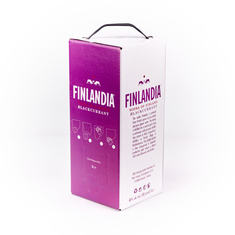 Водка Финляндия Смородина (Finlandia Blackurrant) 3 литра