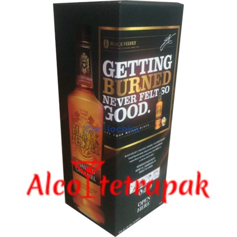 Виски Блек Вельвет Карамель (Black Velvet Caramel) 2 литра