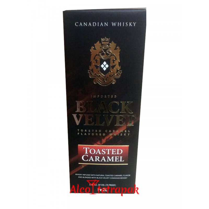 Виски Блек Вельвет Карамель (Black Velvet Caramel) 2 литра