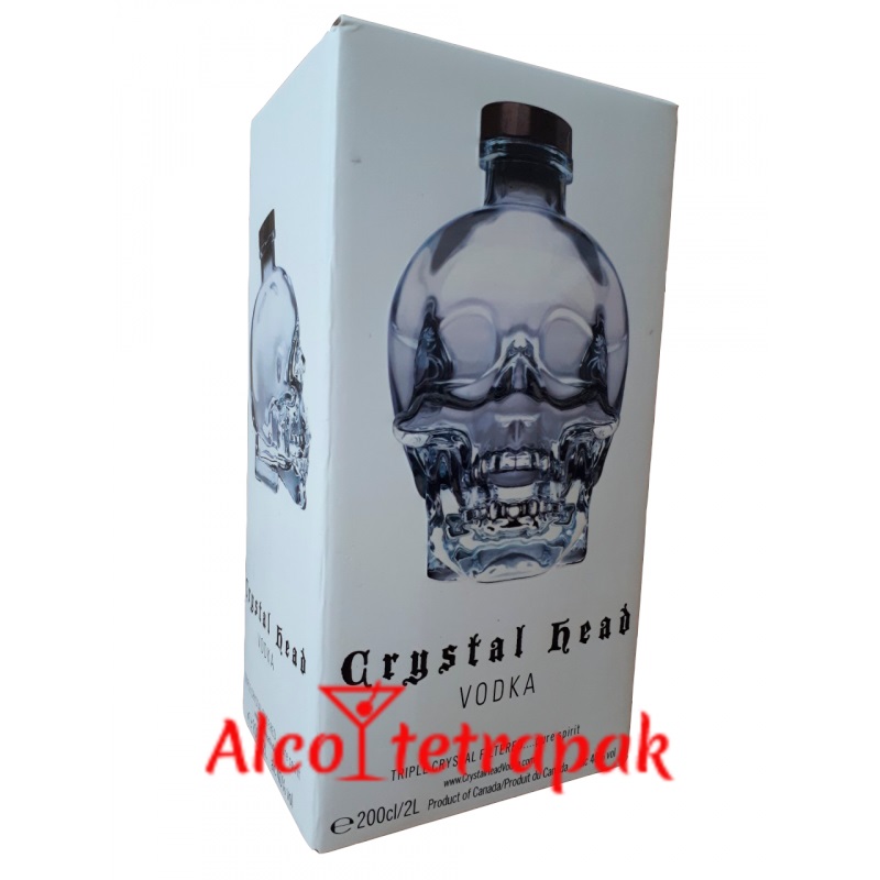 Водка Кристал Хэад (Crystal Head) 2 литра