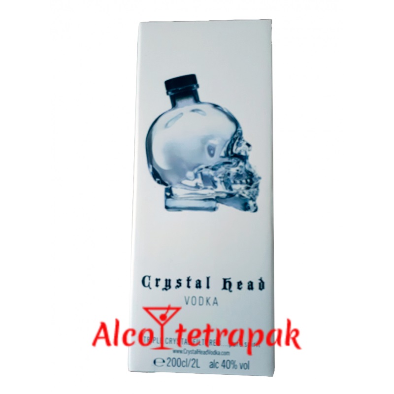 Водка Кристал Хэад (Crystal Head) 2 литра