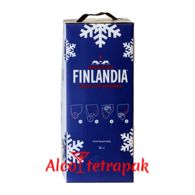 Водка Финляндия (Finlandia) 3 литра