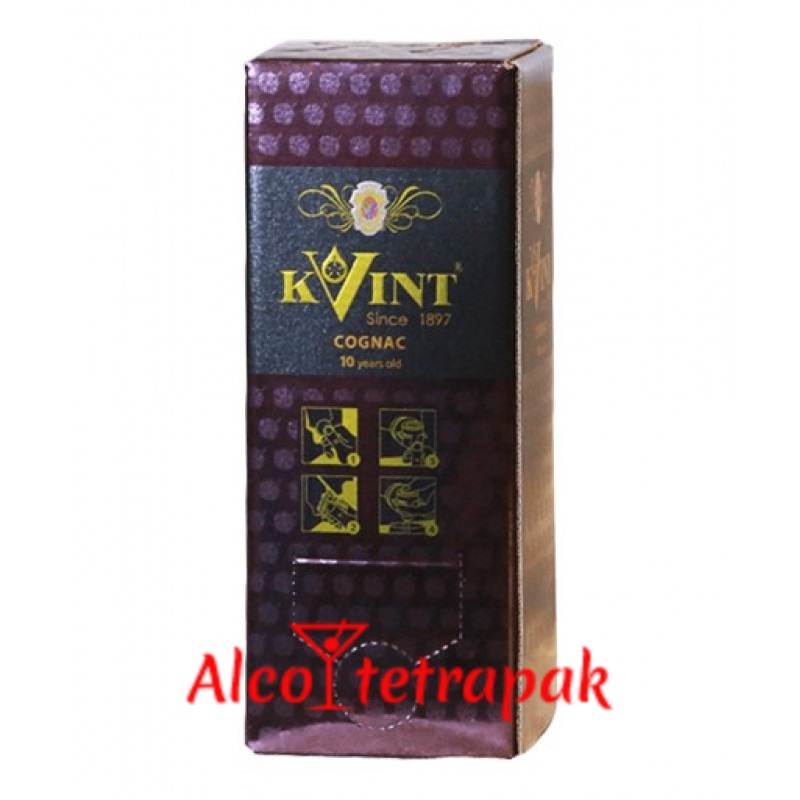 Коньяк Квинт 10 лет (Kvint 10*) 2 литра