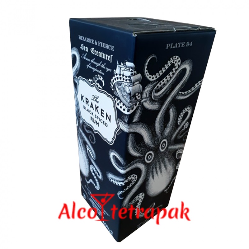 Ром Кракен Темный (Kraken Black Rum) 2 литра