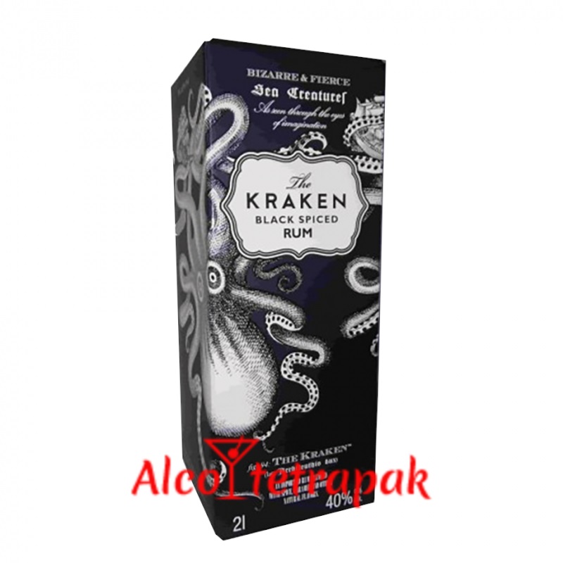 Ром Кракен Темный (Kraken Black Rum) 2 литра