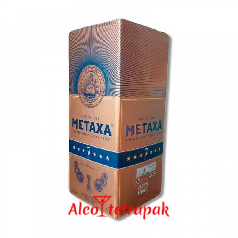 Бренди Метакса 7 Звезд (Metaxa 7 Stars) 3 литра