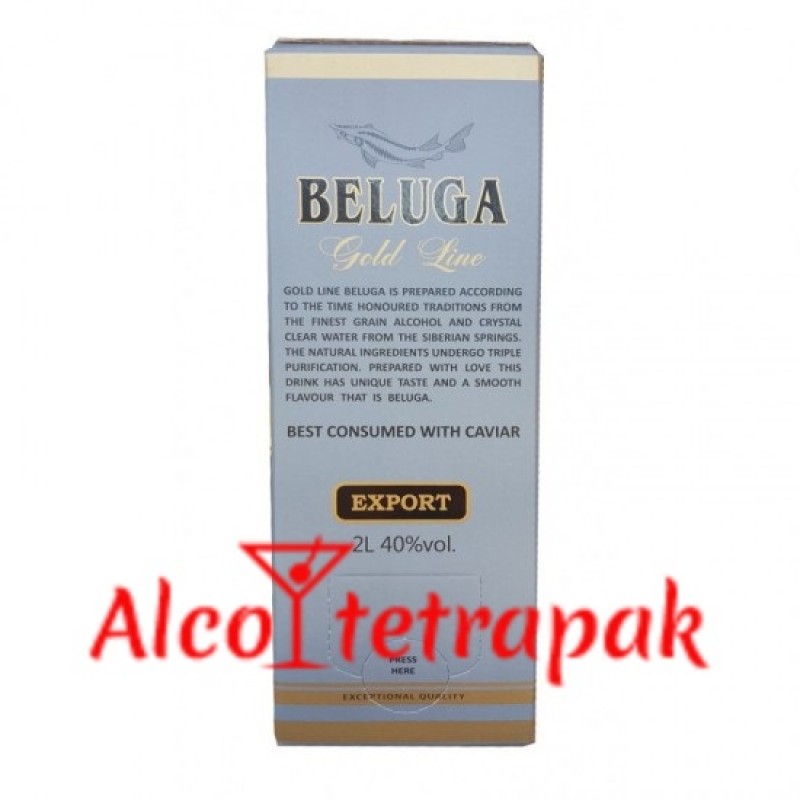 Водка Белуга (Beluga) 2 литра
