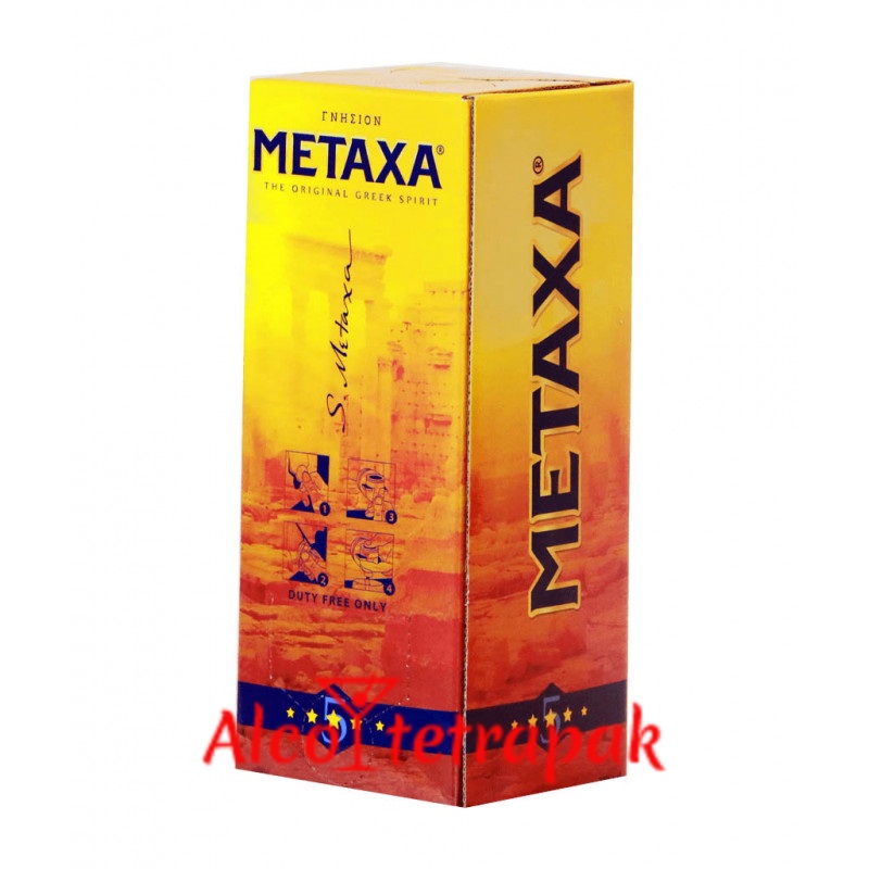 Метакса 5 звезд (Metaxa 5*) 2 литра Метакса 5 звезд (Metaxa 5*) 2 литра