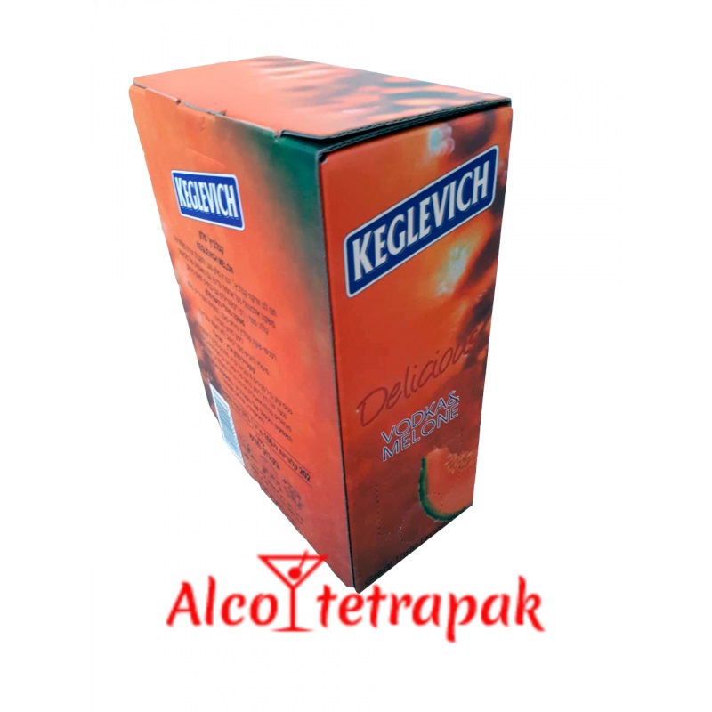 Водка Кеглевич (Keglevich) Дыня 2 литра +3 рюмки