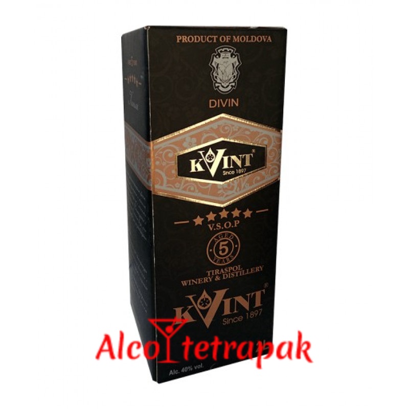 Коньяк Квинт 5 лет (Kvint 5 years) 2 литра