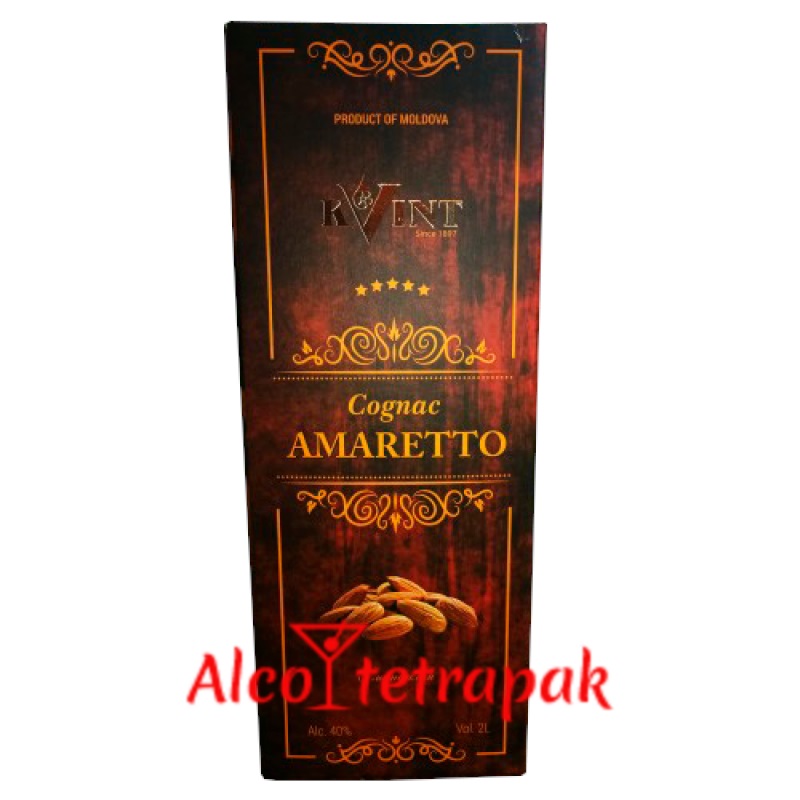 Коньяк Квинт Амаретто (Kvint Amaretto) 2 литра